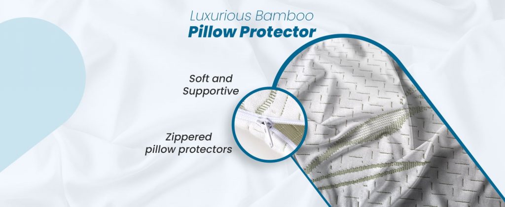 Sleepsia Zippered Pillow Protector